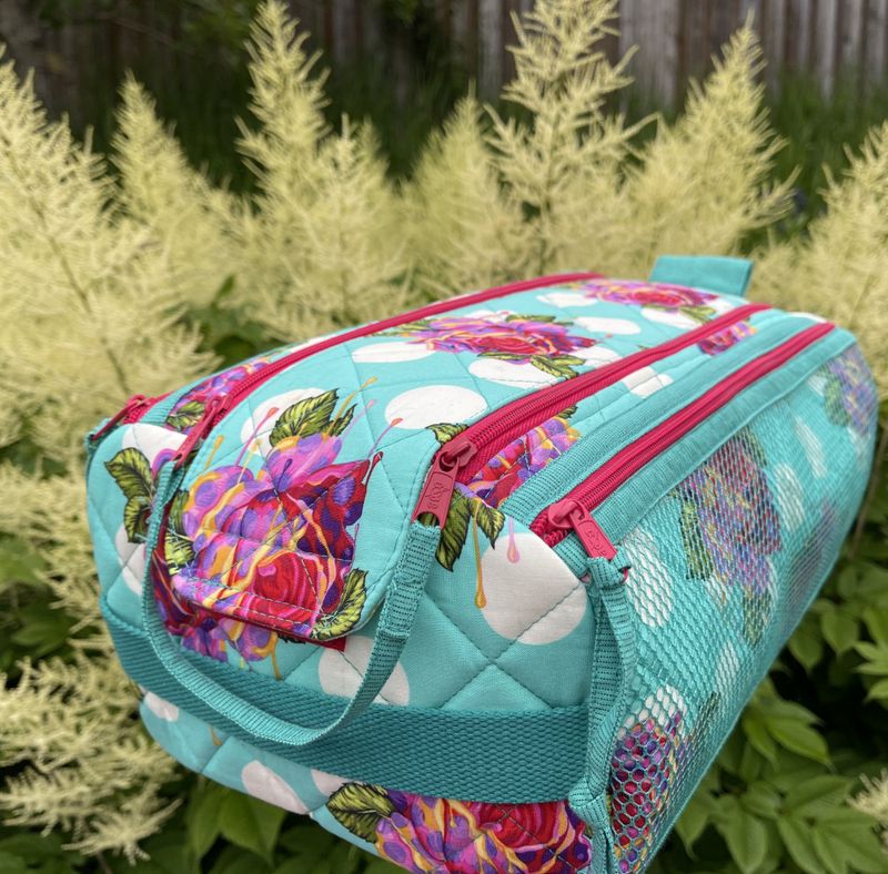 Double zip gear bag