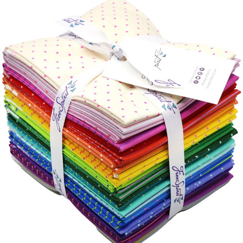 Tula Pink - True Color . Tiny Coordinates FQ 