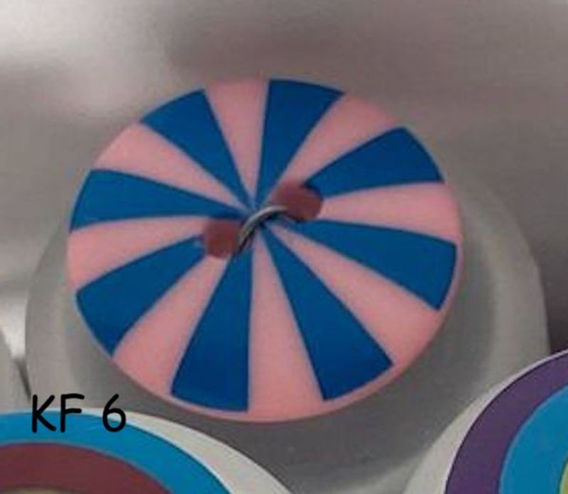 Knapper fra Kaffe Fasett - 15mm