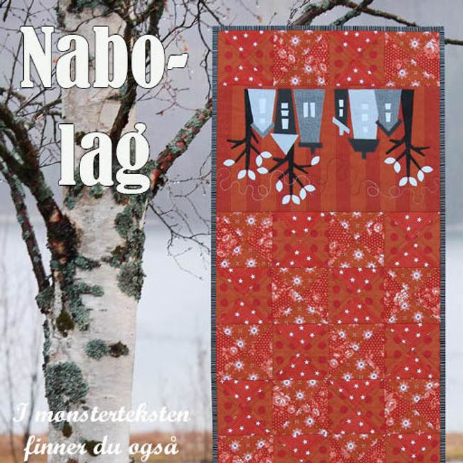 Hovedbilde Nabolaget - mønster på løper ...