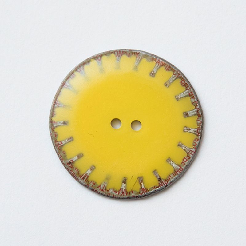 Knapp gul -3cm