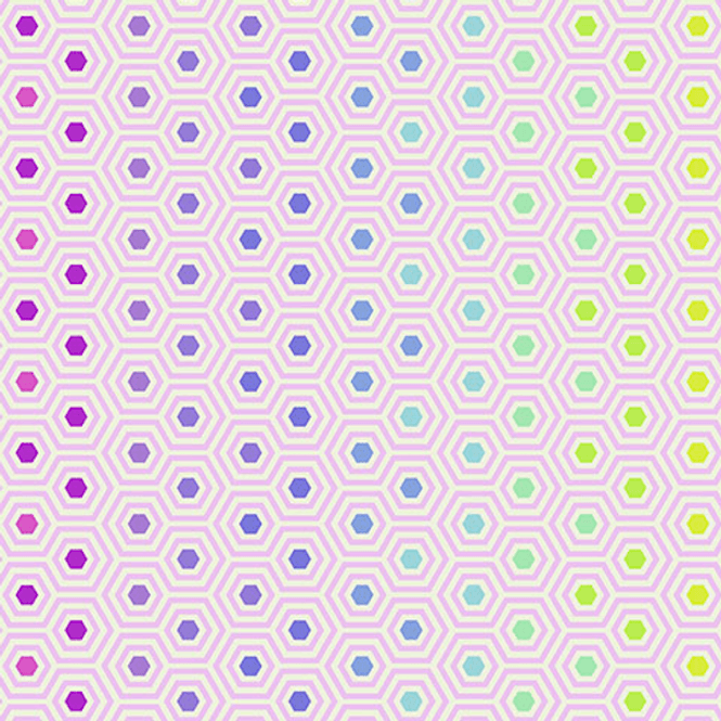 Hovedbilde Tula Pink -Hexagon - 1,4m