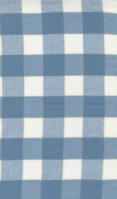 Toweling 40cm bred- blå og hvite ruter