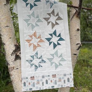 Til inspirasjon - løper vinterhvit