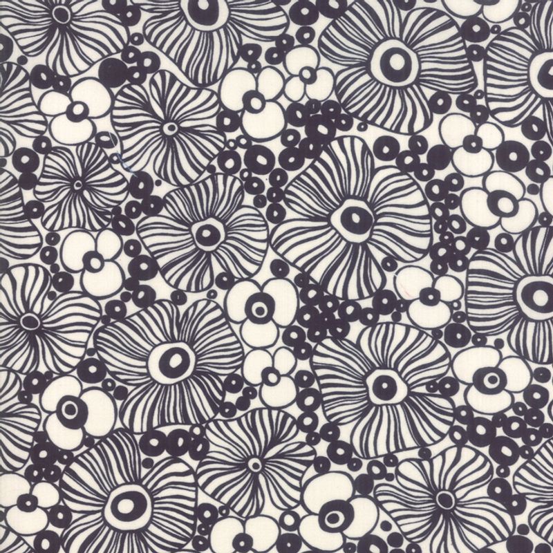 Botanica  - vevd  viskose Grafiske blomster
