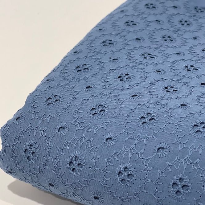 Hovedbilde Engelsk broderi  - jeans blå ...