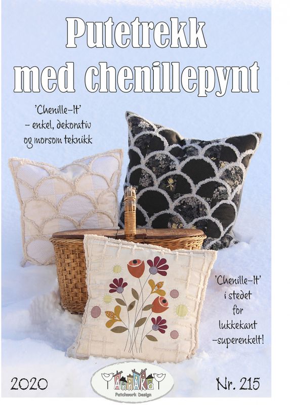 Putetrekk med chenillemønster - mønster