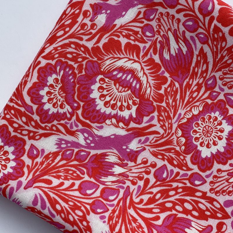 Tula Pink -Tiny Beasts - Out Foxed - Glimmer 50cm