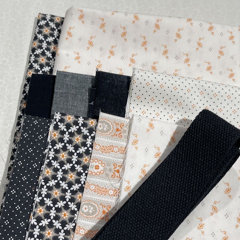 Anna's høstveske - materialpakke i orginalfargene