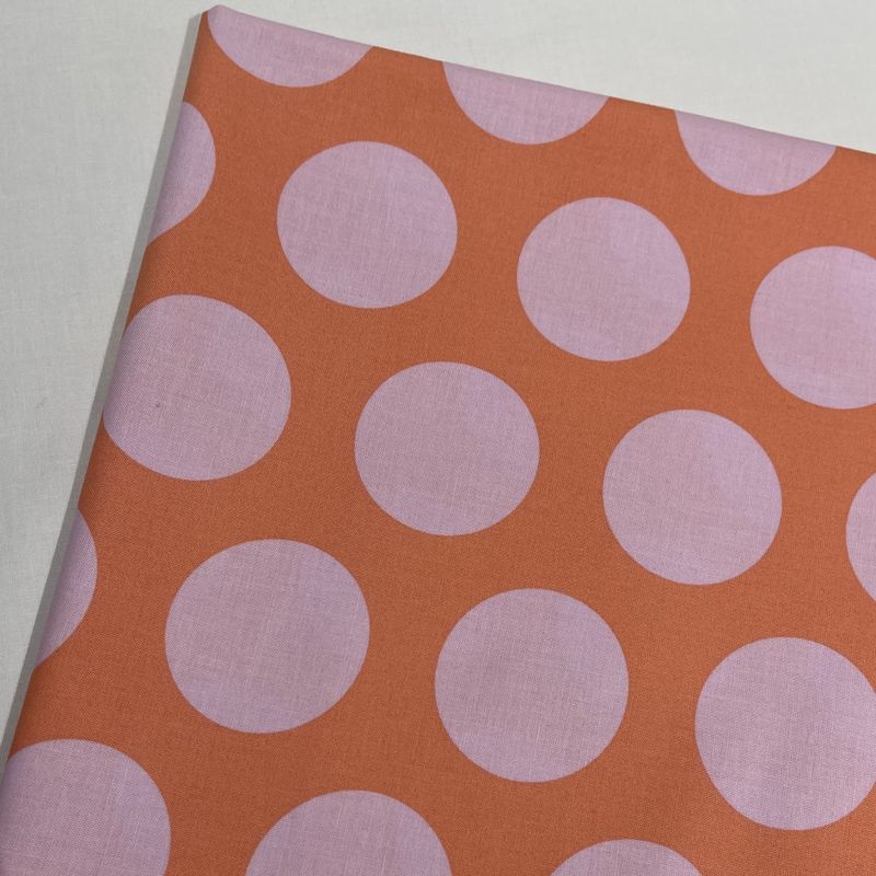 Tula Pink. - Roar  Dinosaur Eggs - Blush
