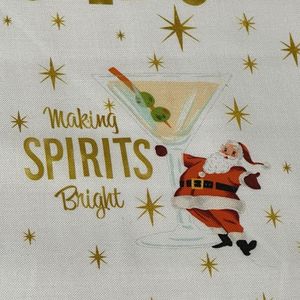 Nisse - cocktail  på hvit bunn