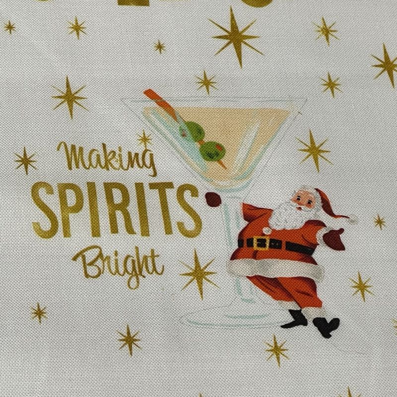 Nisse - cocktail  på hvit bunn