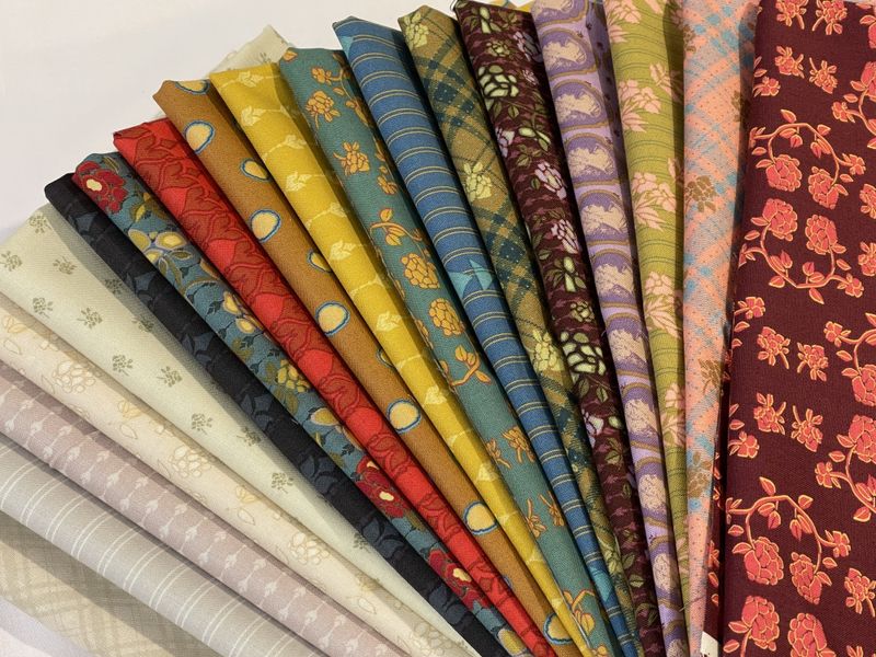 Cottage Cloth - omtrent alle  stoffer 