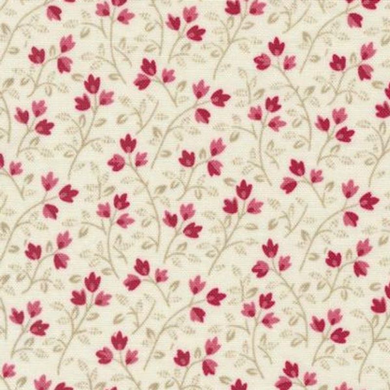Sugarberry Porcelain  små små røde blomster 50cm