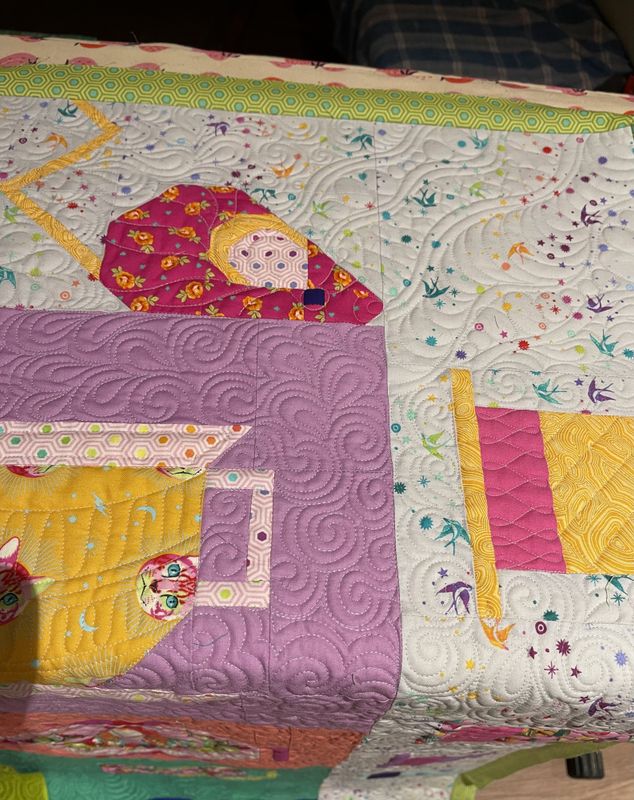 Mad Hatter Tea Party Quilt Kit