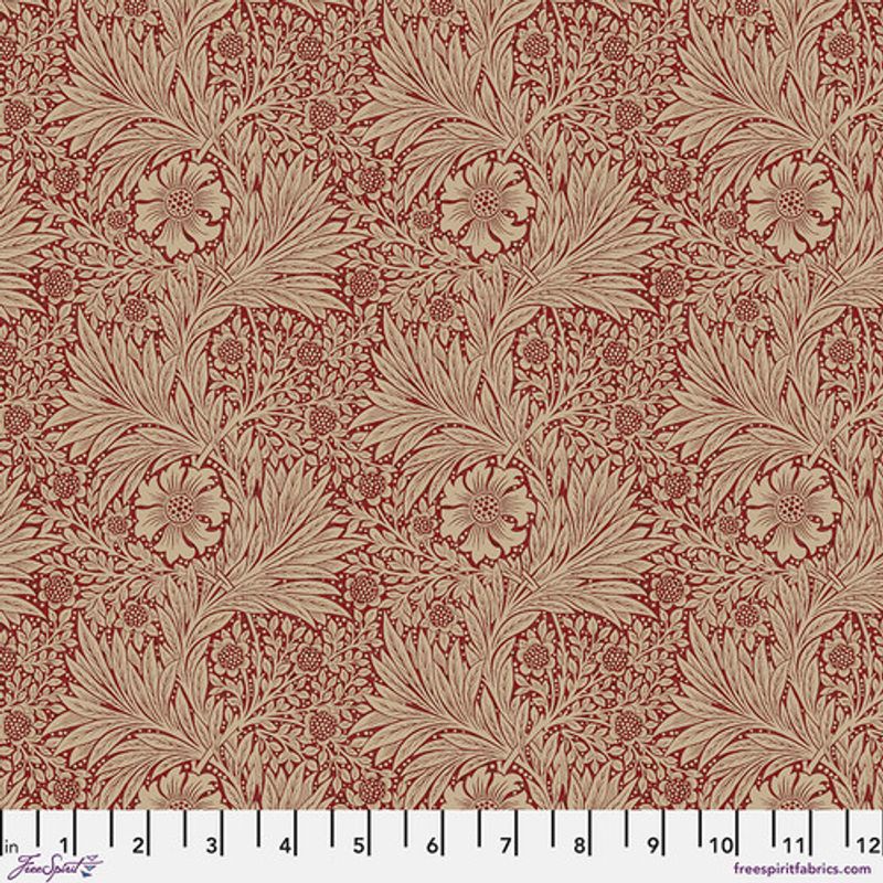 William Morris - Marigold - Red