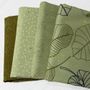 Stoffpakke Olive you - Grønn 4x50cm