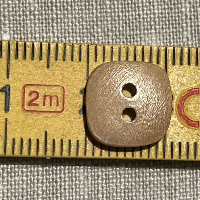 Treknapp rektangulær - 11mm i diameter