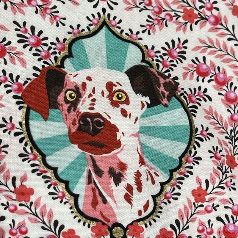 Tula Pink Besties -Hunder - 90cm