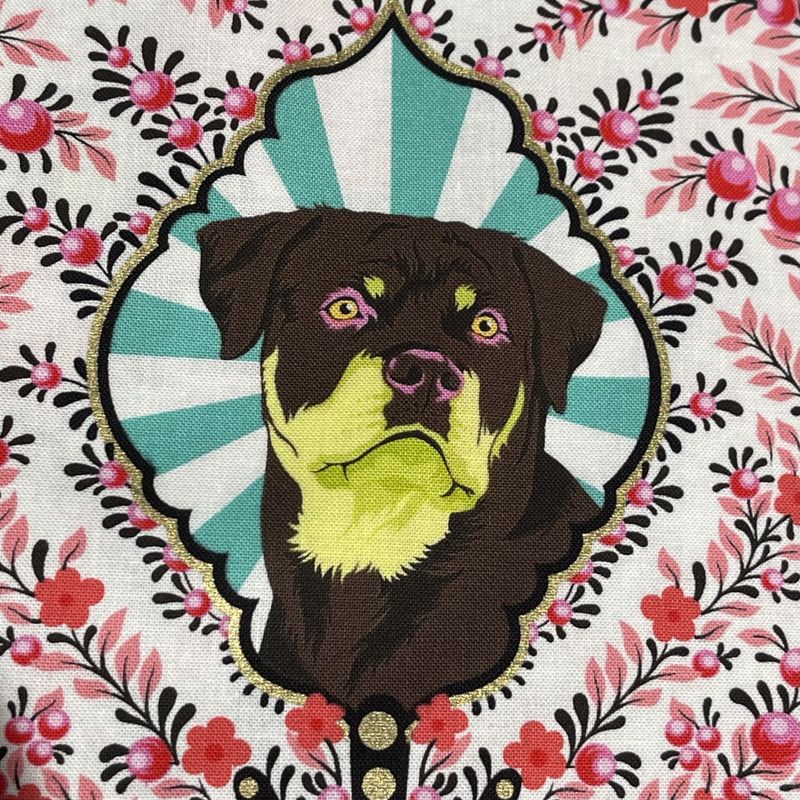 Tula Pink Besties -Hunder - 90cm