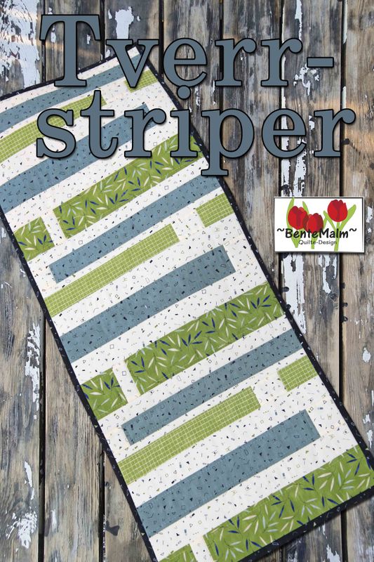 Tverrstriper - materialpakke løper